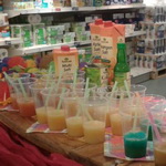 Slush-Eis-Aktion