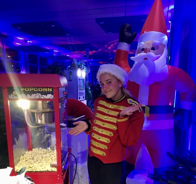 Weihnachten-Popcornaktion