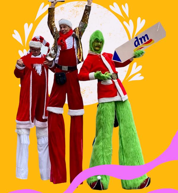 Weihnachts-Stelzenart