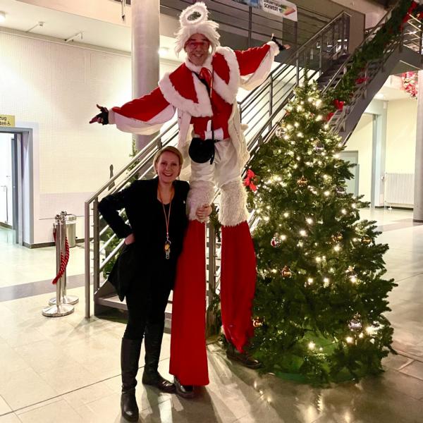 WeihnachtsStelzenEngel