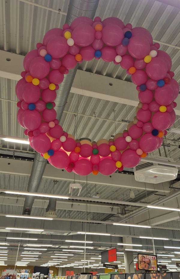 XXL-Ballon-Donut