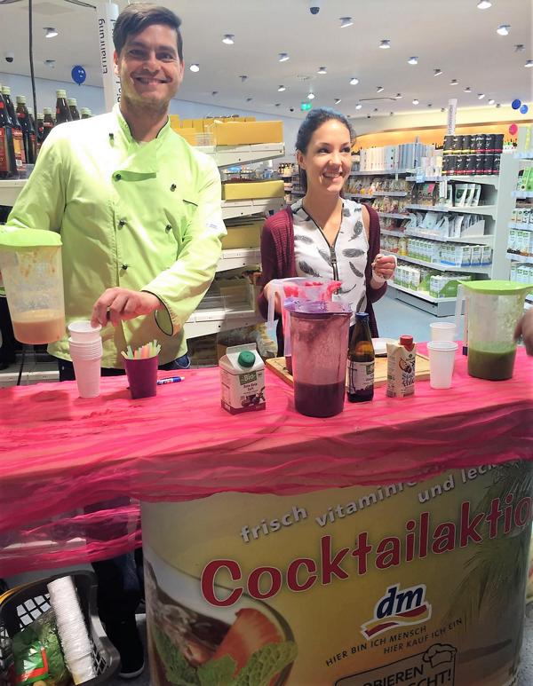 Cocktail-Verkostungs-Aktion