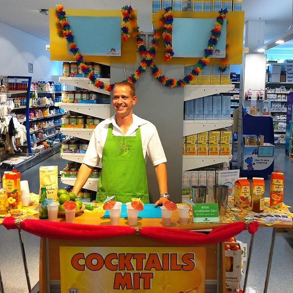 Cocktail-Verkostungs-Aktion