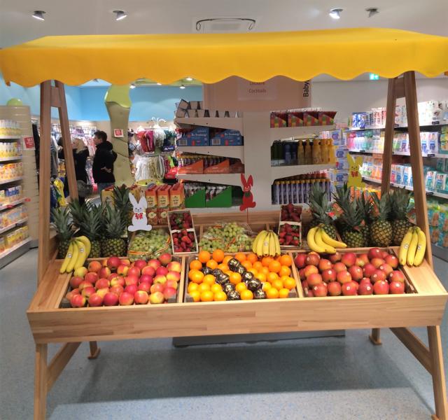 Frisch-Obststand