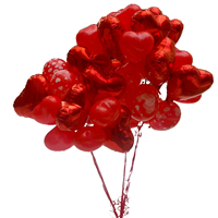 helium luftballons Herzen