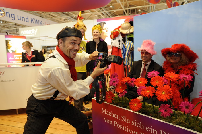lustige Fotoaktion