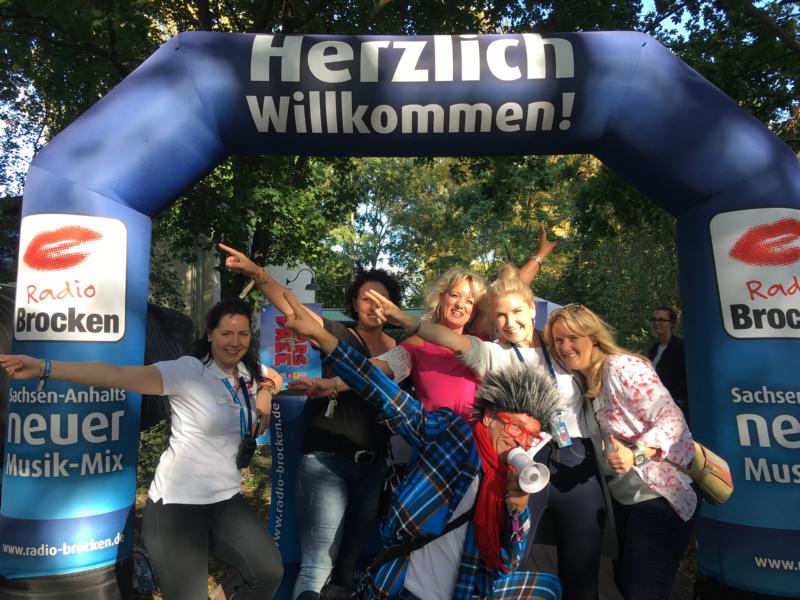Für-Radio-Brocken im  Einsatz