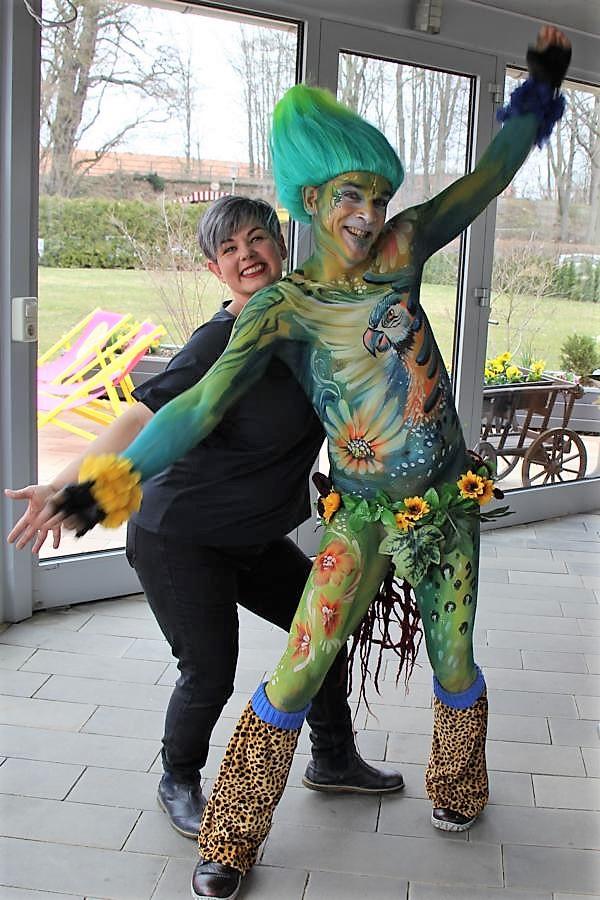 Bürgergarten-Doebeln-Bodypaint