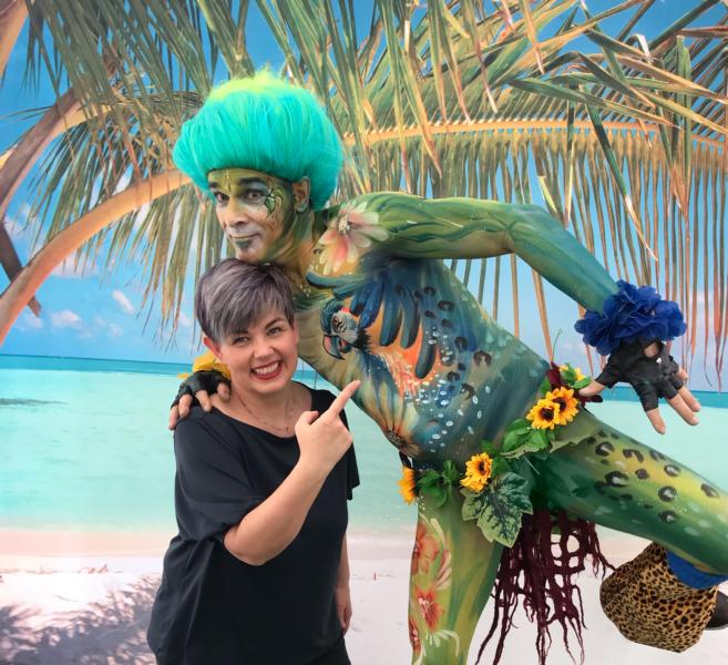 Karibikbodypaint