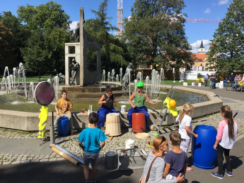 Baustellenpercussion