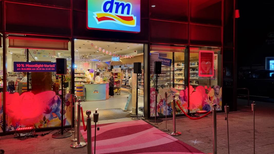 Eventlicht Teppich Fackeln