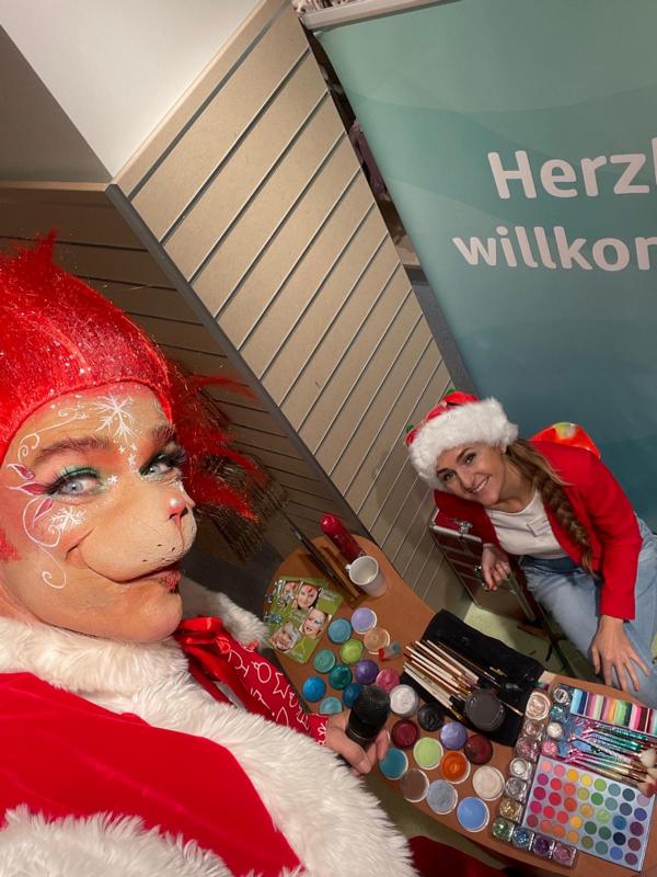 Weihnachtsschminken