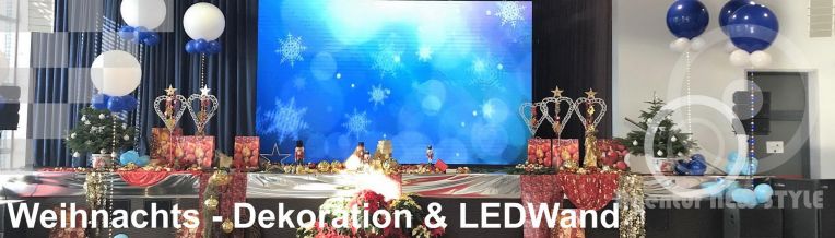 Weihnachtsdekoration-LEDWand